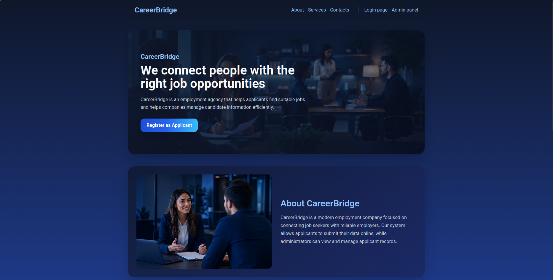 Database coursework project preview